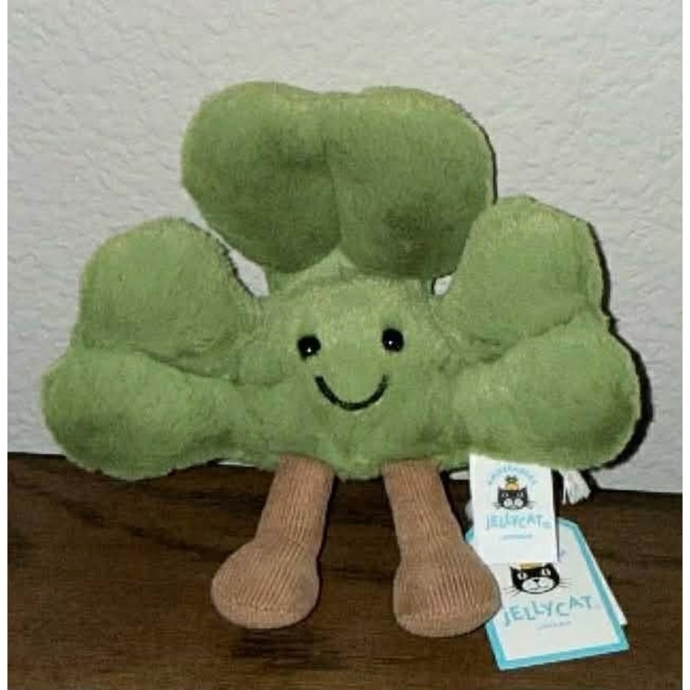 Jellycat Siofra Shamrock Plush Green Clover AUTHENTIC Ships Same Day NWT